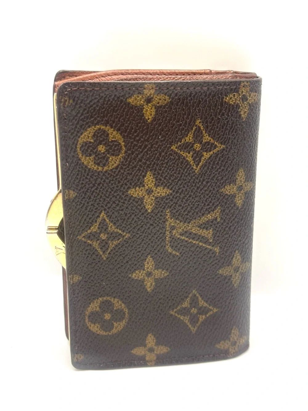 Louis Vuitton Monogram French Kiss Lock Wallet very good condition MI0968 - Picture 8 of 15
